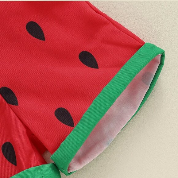 Cocomelon Overalls Jumpsuit First Birthday Bodysuit clothes Coco Melon Romper - Picture 5 of 7